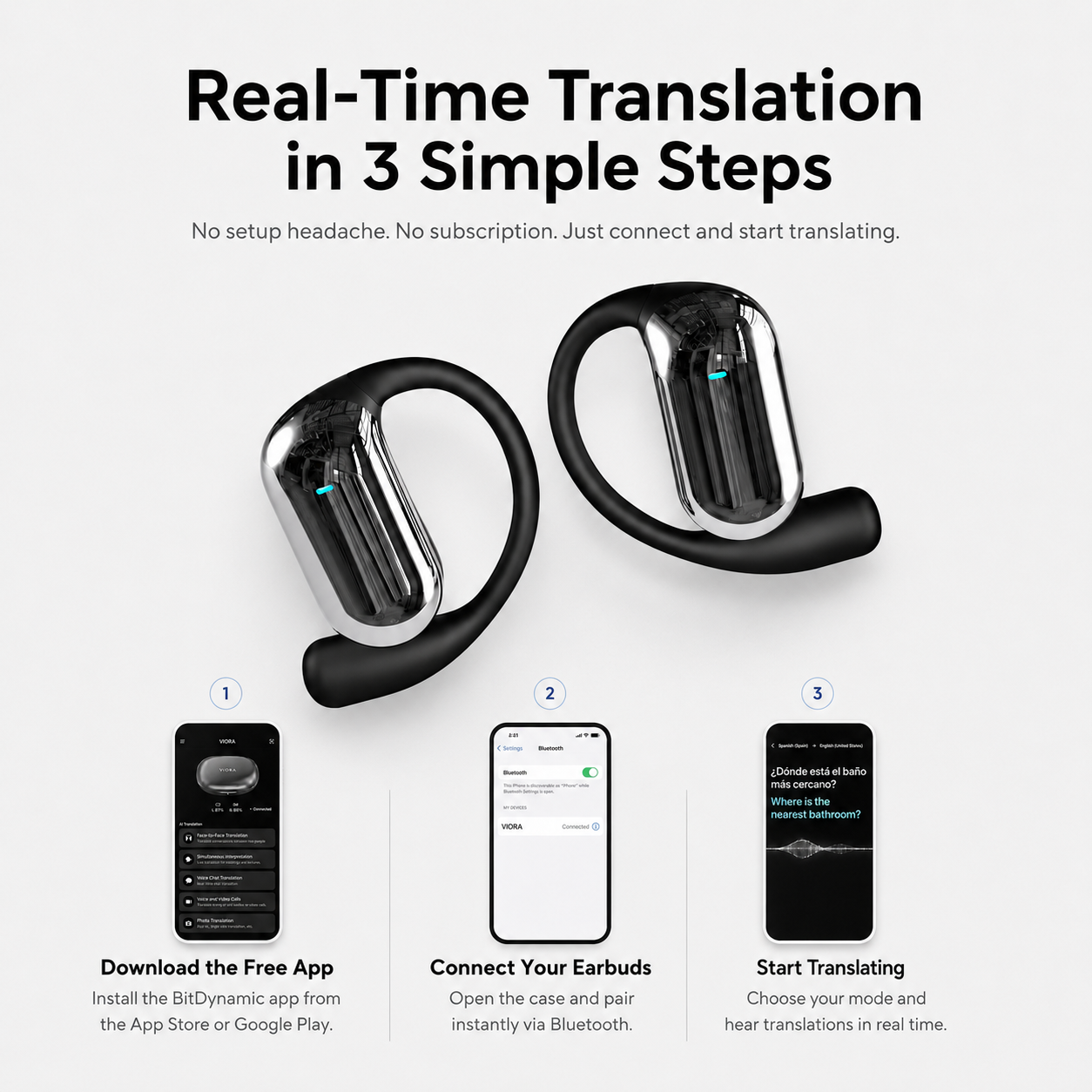 AI Translation Earbuds